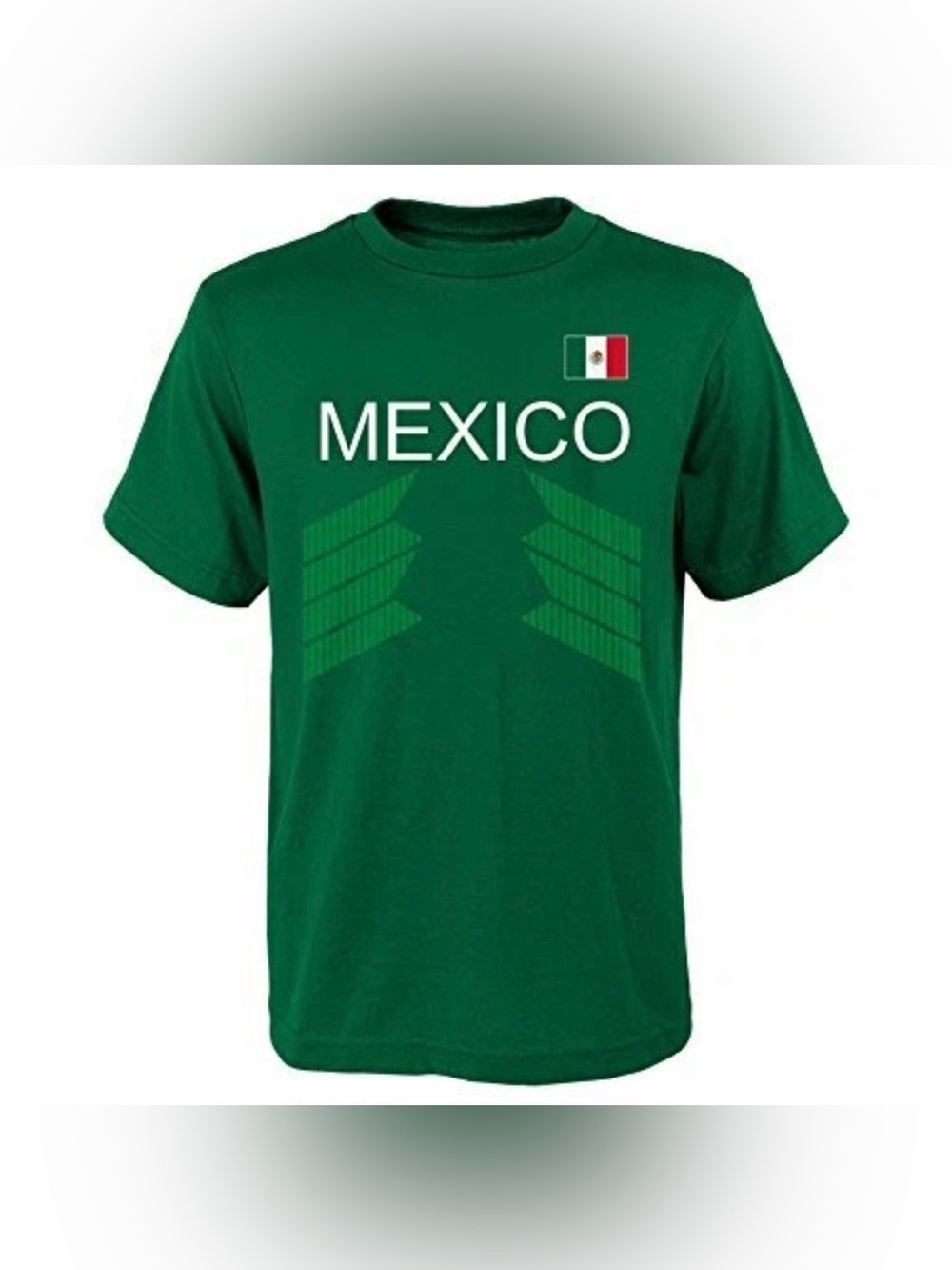 NWT [Gen2] Mexico National Team Football Soccer Futbal T-Shirt Youth (18/20)